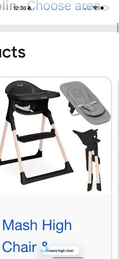 Mash High Chair Bundle