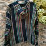 Mexican Baja Hoodie  Size Small to Medium Image 7