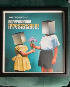Funky framed vinyl cover