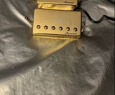 Roswell PAF humbucker pickups Alnnico 5 set bridge neck gold electric guitar parts accessories