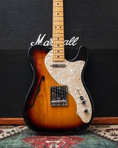 Fender Telecaster Heritage 60's Thinline 2023 - 3-Tone Sunburst
