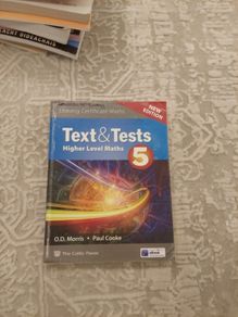 Text & Tests Higher Level Maths 5 New Edition