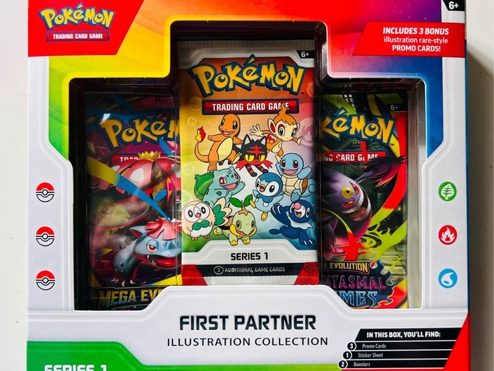 Pokemon First Partner Illustration Collection Series 1 NEW