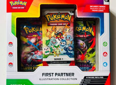 Pokemon First Partner Illustration Collection Series 1 NEW