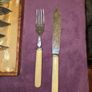 Set of Vintage Fish Forks and Knives Image 5