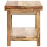 Extendable Coffee Table 90x(45-90)x45 cm Solid Mango Wood Image 5