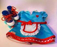 Our Generation Retro diner outfit