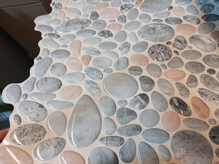 Pebble, stone, brick, tile Effect 3D PVC  Wall panel