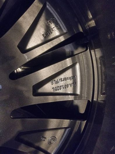 Genuine SkodaBetria dimond cut  alloys refurbished