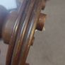 Wooden turned lamp base, vintage Image 4