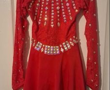 irish dancing in between dress