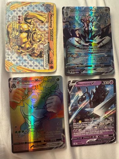 Pokemon Cards Bundle 200 Cards Spanish V, VMAX, GX & Full Art Styles