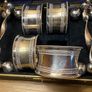 Antique Cased EPNS Silver Plate Napkin Rings & Knife Rests Set Image 7