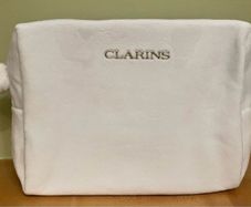 New Clarins Make up and Toiletry Bag