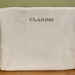 New Clarins Make up and Toiletry Bag