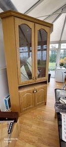 2 corner units, 1 for tv and 1 for displays