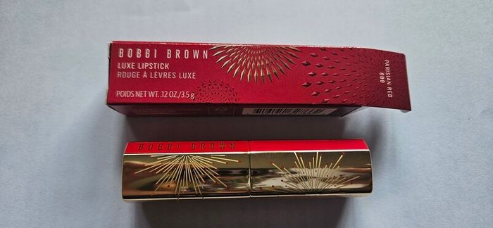 Bobbi Brown Luxe Lipstick in 800 Parisian Red