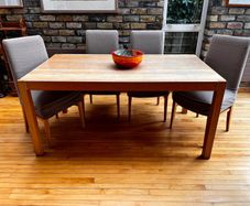 Dining table and chairs set