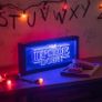 Official Stranger Things Lamp - 4 Lighting Modes - Multi Coloured Lights - Stranger Things Merchandise - Neon Light - Led Lamp - Light Box - USB Lamp - Night Light for Kids (FREE POSTAGE) Image 3