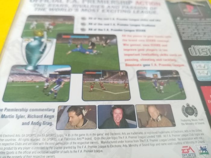 The F. A. League Stars F A PlayStation 1 Ps1 Games PlayStation 2 Ps2 Games Original