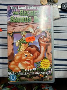 VHS - The Land Before Time: The Secret of Saurus Rock