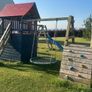 Treehouse, swing set, 2 slides Image 2