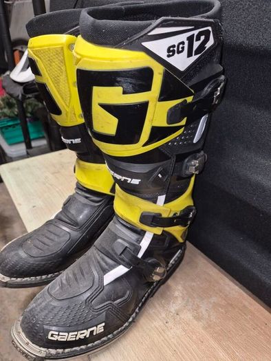 motorcross boots and road bike boots