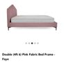 Double Bed & Mattress - Like New Image 2