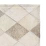Rug Genuine Leather Patchwork 120x170 cm Diamond Grey Image 3
