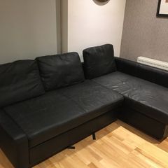 Black Corner Sofa