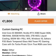 High End Gaming PC