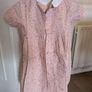 Kirbee Girls Pink Floral Dress (Size 5-6 Years) Image 4