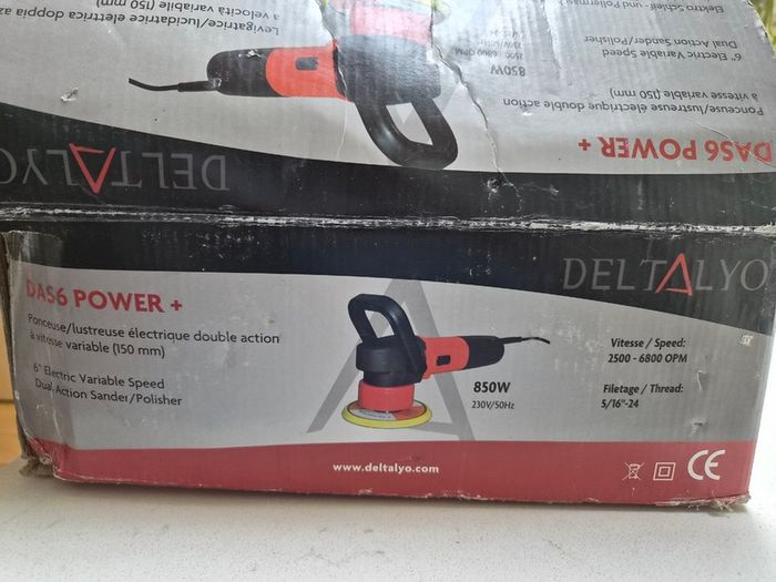 Dual Action Polisher Das6 Pro