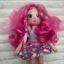 Dream Seekers Soft Plush Fairy Doll Bella Pink Moose Used Please look at the pictures Image 4