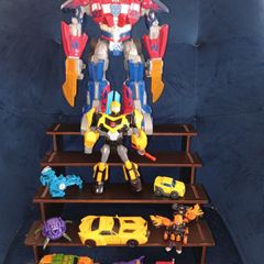 Transformers Talking Power Bots 11" Figure Optimus Prime Lights Hasbro 2009/2010 plus more
