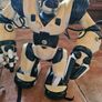 Wowwee RC Robosapian X 2 With Remotes + Roboraptor Dinosaur T Rex Robot For Parts Repair(GAR) Image 7