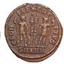 Constantius II Caesar follis 17mm, 2,7g Antioch  Soldiers Military standart Image 3