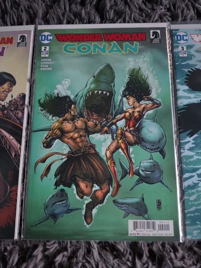Conan Wonder Woman 1-6