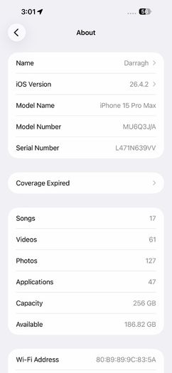 iPhone 15 Pro Max