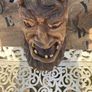 Devil wood carving sign Image 9