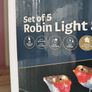 Mains Powered Christmas Robin Lights Image 4
