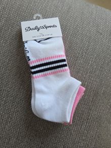 Daily Sports socks x 3 uk3-5 bnwt