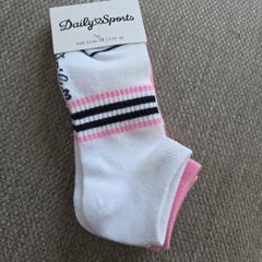 Daily Sports socks x 3 uk3-5 bnwt