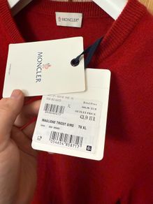 Moncler Sweater Christmas Cashmere L/XL (Genuine)