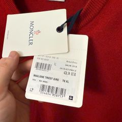 Moncler Sweater Christmas Cashmere L/XL (Genuine)