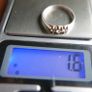 Antique Trilogy Sterling Silver Ring Image 10