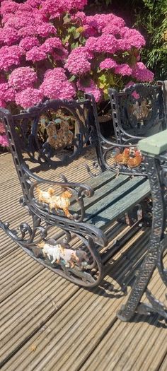 Kids Wrought Iron Garden Set