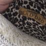 Pala D"oro Leopard Print Tie Neck Blouse Top Size L Animal Print Chic Image 4