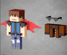 Minecraft Creator Series Mini Figure Ripped Jeans