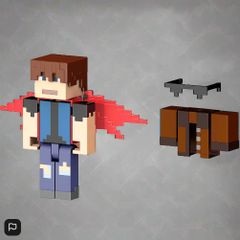 Minecraft Creator Series Mini Figure Ripped Jeans